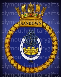 HMS Sandown Magnet